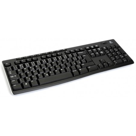 Logitech K270, bezdrôtová klávesnica, CZ/SK, USB, čierna
