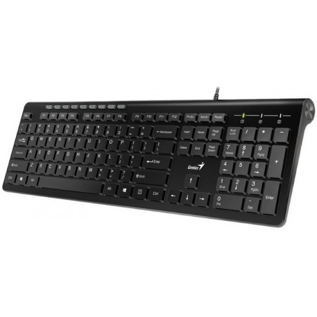 Genius SlimStar 230, multimediálna klávesnica, CZ/SK, USB