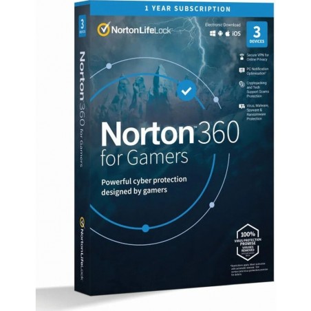 Norton 360 for Gamers, viacnásobná internetová ochrana pre hráčov